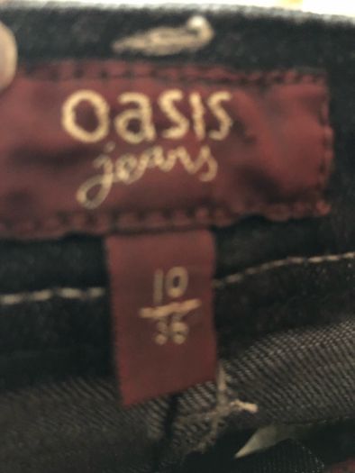 Oasis denim skirt, size 10