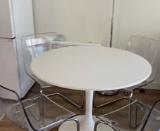 Ikea Docksta Table & Tobias Chairs
