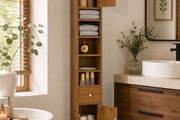 Slim Bathroom Storage Cabinet