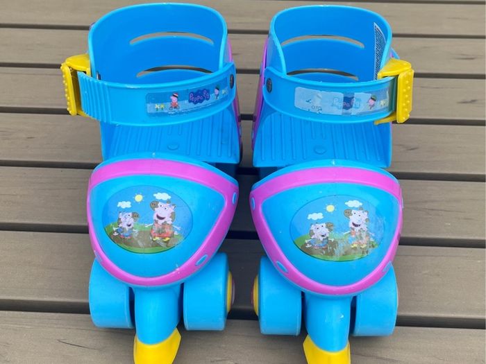 Peppa Pig Adjustable Roller Skates - Size EU 24-29