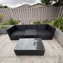 Rattan Garden Furniture with Coffee Table Image 2