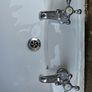 Sink, taps and matching pedestal Image 2