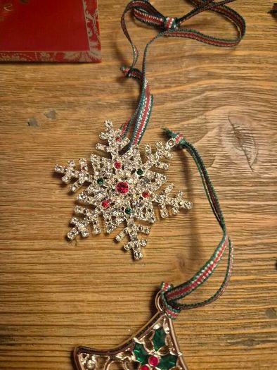 Newbridge Silverware Christmas Ornament Bundle (5) | Holiday Decorations