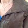 Short Leather Jacket Image 3