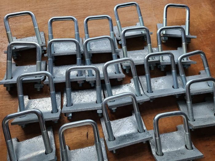 Brand New Unistrut U-Bolt Beam Clamps (Strut / Girder Brackets)