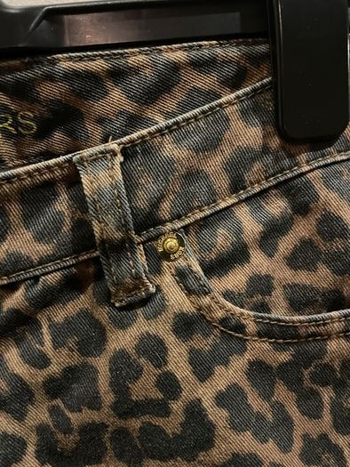 MICHAEL KORS Fabulous Leopard Jeans Size 10!