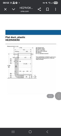 Bosch Vented Hob Recirculating Kit