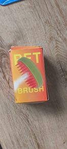 Massage brush-comb with water sprayer for pets