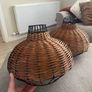 2x Wicker light Shades Image 3