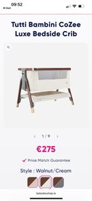 Bedside cot