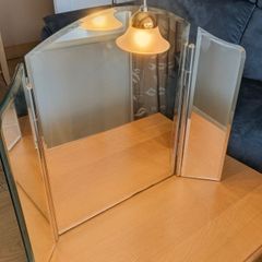 Vintage Ferrara Tri-Fold Dressing Table Mirror