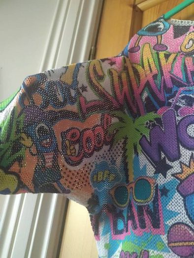 Graffiti blouse S-M