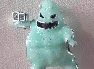 Pandora Disney Oogie Boogie Nightmare Before Christmas Glow Charm New