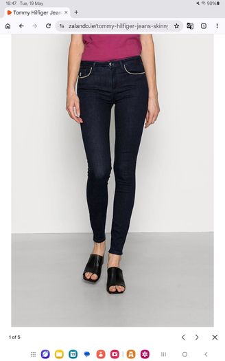 Tommy Hilfiger Como Skinny Jeans - Dark Blue - W29 L30 - UK 10 - BNWOT RRP 99
