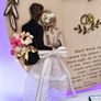 Personalised Wooden Wedding Calendar Plaque LED Light Keepsake Gift Image 5