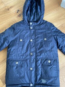 Boys Navy Winter Coat (5-6yrs)