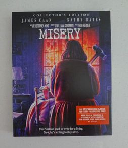 Stephen King's Misery Blu Ray (US Import with rare Slipcover)