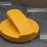 Glass Polish 15903 Hand Sanding Block, Hook & Loop Handheld Sanding Pad | 125 mm Image 2