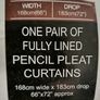 Poppy design curtains 66" x 72" Image 3