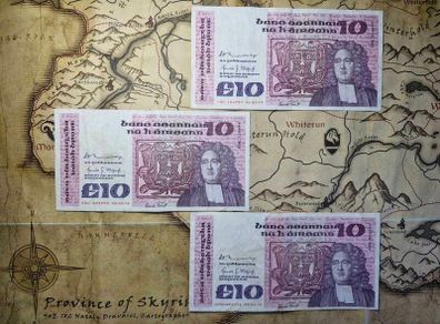 10 Pound B Series 06/03/79 Irish Notes (Sold Individually)