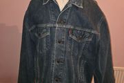 1992 Vintage Levi's Classic Jean Denim Trucker Button Up Jacket -XL size