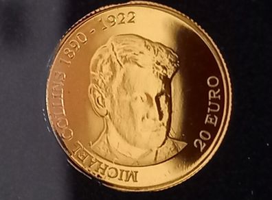 RARE Ireland Double Set Gold & Silver Proof Coin Set 2012. Michael Collins. 90th. Anniversary