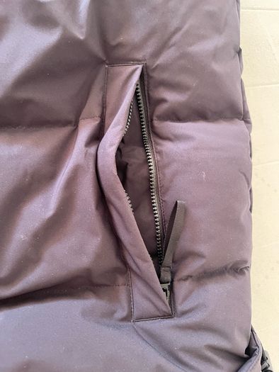 Adidas gilet down jacket vest hoodie size large