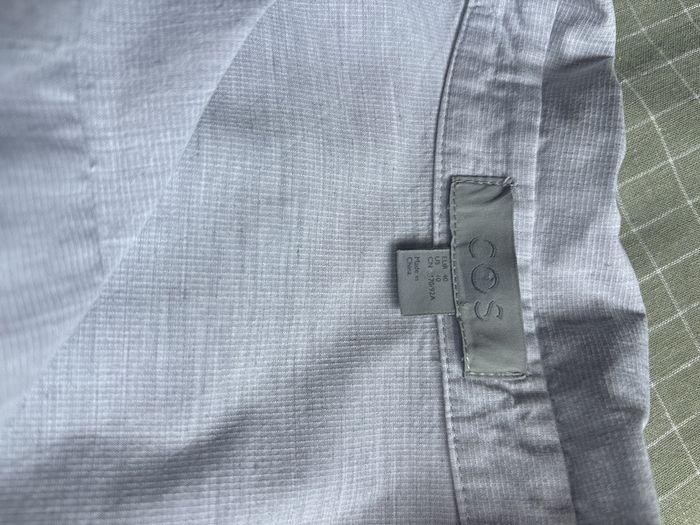COS shirt dress with 2 large slit pockets - Size 12