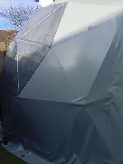 Deluxe 5m(16.4ft) Extremely Strong Structure For Irish Weather Dome Igloo Glamping