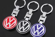 Car Logo Keychain Metal Keyring Key Accessories For VW GTI Polo Golf Passat Tiguan Arteon Touareg Taigo Caddy Jetta Beetle