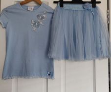 Le Chic girls outfit, skirt and top