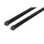 Roof Rails - Nordrive Quadra Black Steel Roof Bars For Volvo Xc40, 2017 Onwards, With Solid Roof Rails Image 4