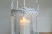 Candle holder with candles