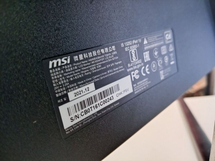 27" MSI 1440p 165Hz Curved Gaming Monitor