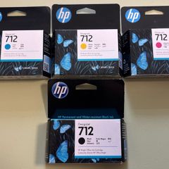 HP 712 printer ink bundle