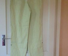 Designer Khaki Linen Trousers for Sale