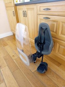 Childs seat for adult bike.