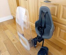 Childs seat for adult bike.
