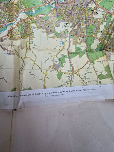 Antique Map of Dublin