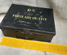 Vintage P&T First Aid Box