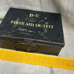 Vintage P&T First Aid Box