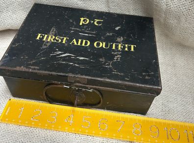 Vintage P&T First Aid Box