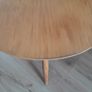 Mid Century Danish Hyllinge Mobler Beech Occasional round table Image 3