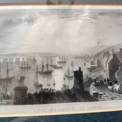 Framed Picture of Cove Harbour