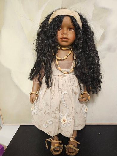 Vintage Porcelain Doll