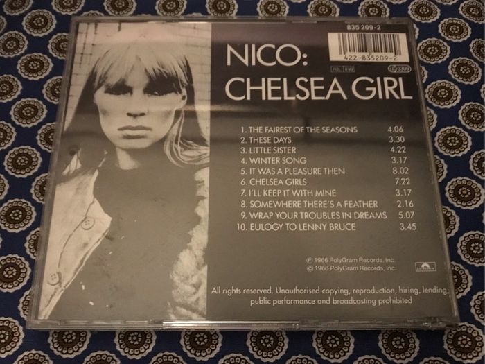 NICO :  Chelsea Girl