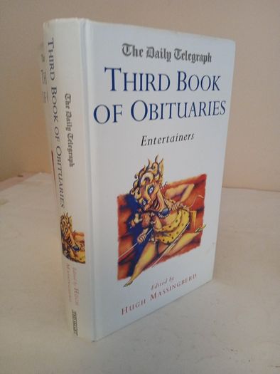 The Daily Telegraph Third Book of Obituaries: Entertainers Edited by Hugh Massingberd (GT388)