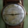 Vintage 1923 Dowel Deluxe 9ct Solid Gold Gents Wrist Watch - 17 jewels Antimagnetic Swiss Made(engraved Esso 1923) in working order Image 4