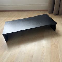 Black Monitor Stand