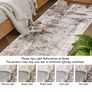 Runner Rugs for Hallway Non-slip Taupe 80x300cm Extra Long Kitchen Rug Washable Thin Hallway Runner Mat Low Pile Floor Carpet for Entrance Bathroom Laundry Bedroom Image 4